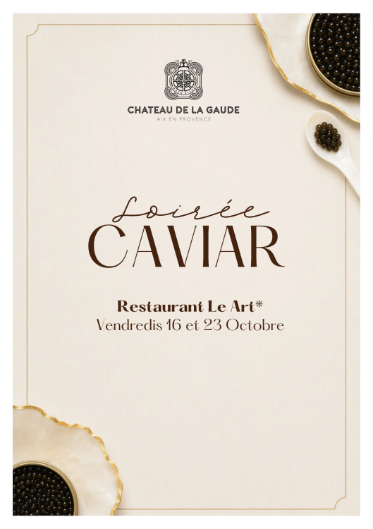 Menu Caviar 