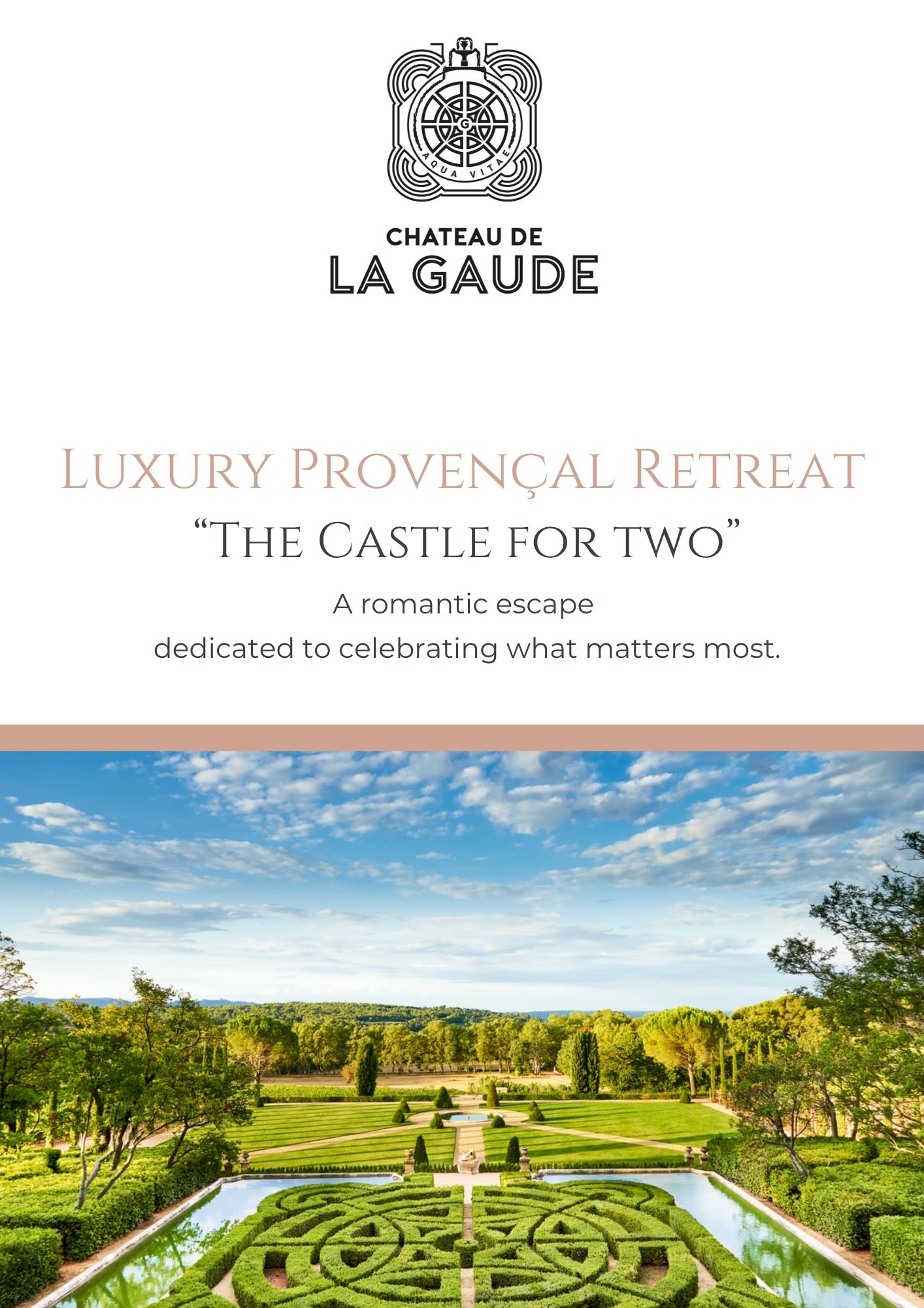 THE CHÂTEAU FOR TWO