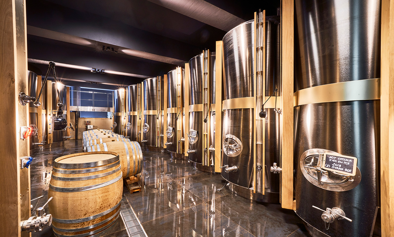 Le décuvage du vin rouge 