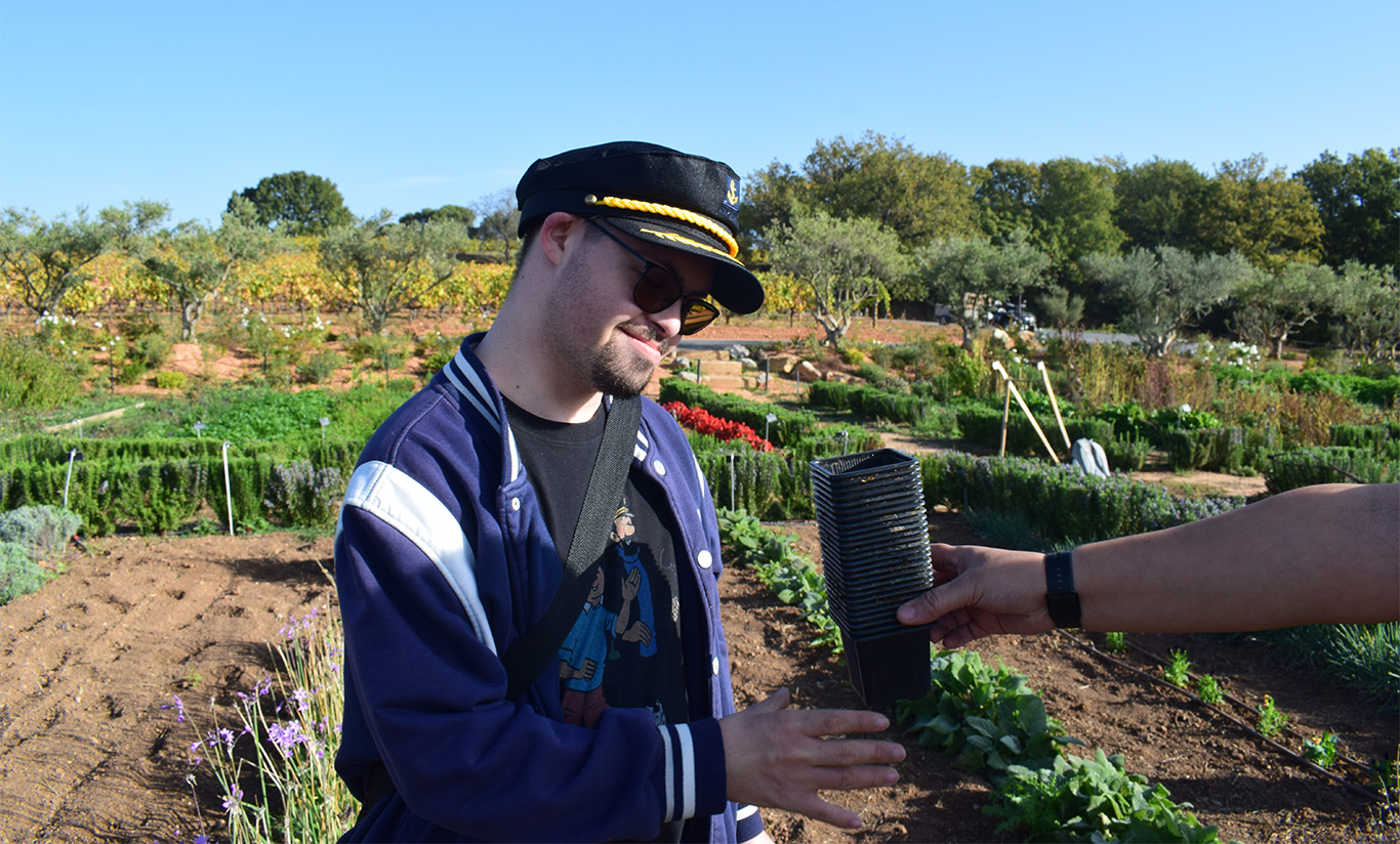 Activité découverte et potager au Château !