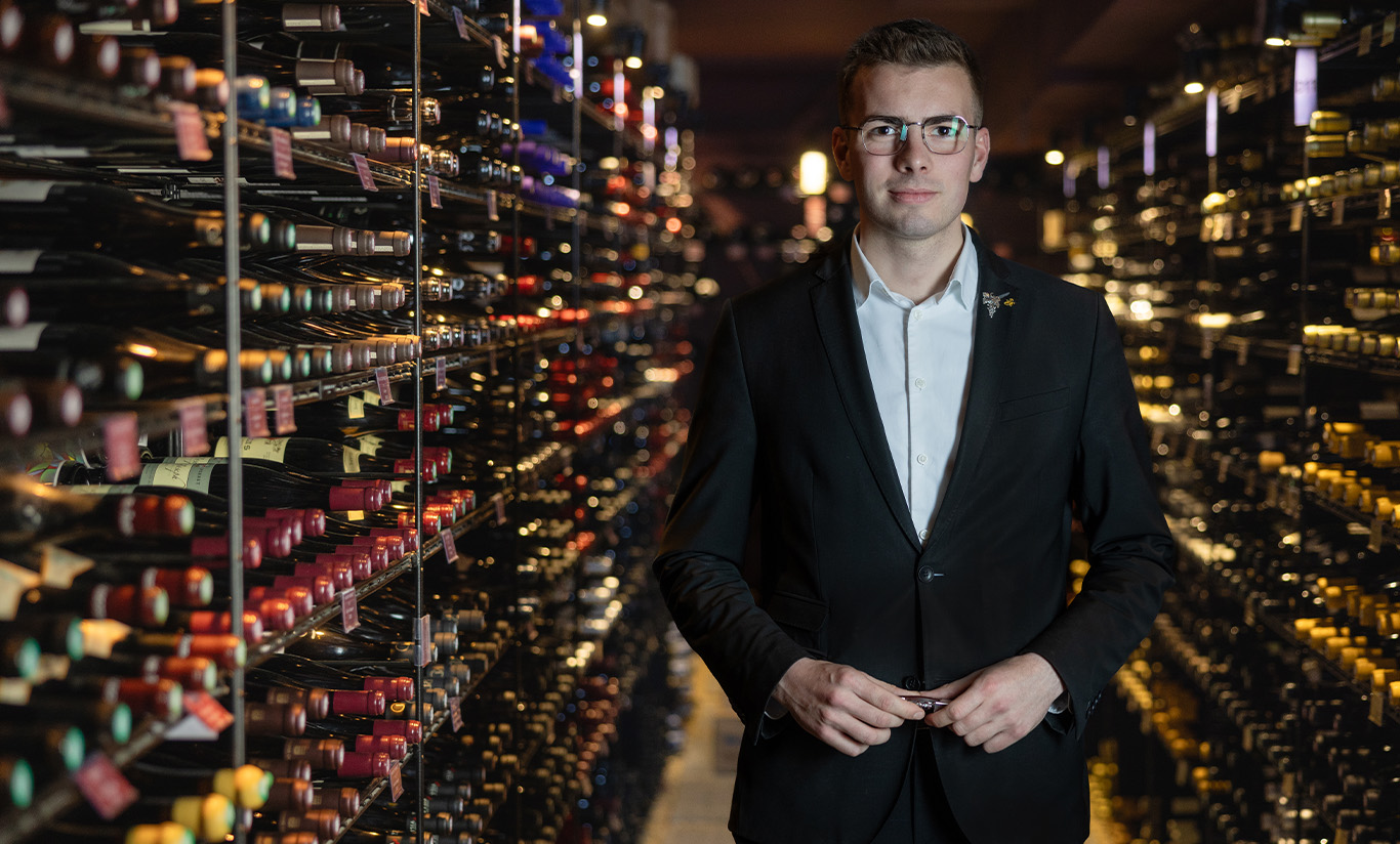 Notre Sommelier Xavier